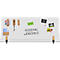 Legamaster Séparation de table pour tableau blanc Elements, acier émaillé, y compris 2 pinces de table, L 1600 x H 600 x P 11 mm